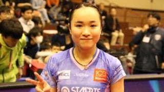 伊藤美誠、トップ12初優勝　平野美宇との注目の“みうみま対決”を制す