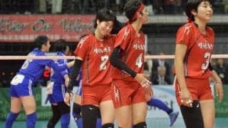 山梨の女子・増穂商は富山第一に逆転負け　春高バレー