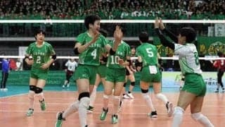 粘り強い八王子実践　「次につながる」辛勝　春高バレー　