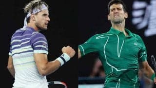 ティームVSジョコビッチの決勝。最終的にはフィジカルの勝負か