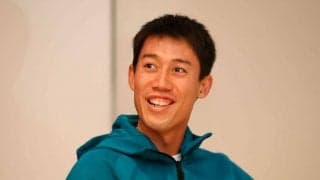 錦織がボルダリングを観戦。身体つきも少しずつ戻ってきた？