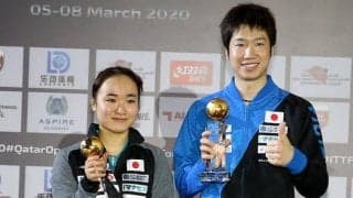 【今週の日本の卓球】じゅんみまペア、今季初V　カタールオープン全日程終了