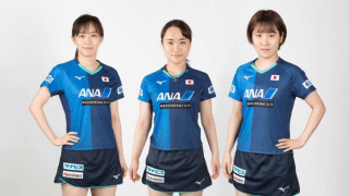卓球男女日本代表が着用するオフィシャルユニフォーム発表