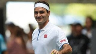 フェデラーの顔が浮かび上がる！？ラケットアートが話題に