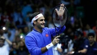 フェデラー少年のラグビージャージ姿が「とても可愛い」。クイズでは間違えて苦笑い