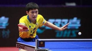 張本智和のバックに吉村真晴のサーブ…ITTF、“夢の最強卓球選手”を考える企画開催
