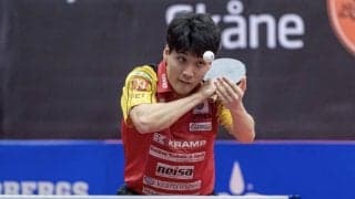 北欧挑戦3年目で掴んだ「リーグ個人1位」の理由（卓球・英田理志）
