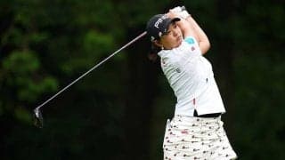 鈴木愛、痛恨池ポチャでトリプルボギー　笑顔のラウンドから一転「最後が本当に残念」