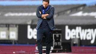 再開後初敗北のランパード監督「目標に行くには多くのハードワークが必要」
