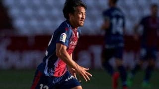 岡崎慎司、昇格争うウエスカを救う得意のダイビングヘッド！《ラ・リーガ2部》