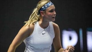 ビキニ姿で日光浴、ビーチでワークアウト...テニス美女たちの週末