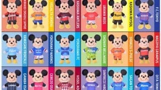 Jリーグとディスニーがコラボ！ 大人気シリーズ「nuiMOs(ぬいもーず)」にJ1全18クラブのコスチューム登場