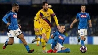 元バルサFWが主張 ナポリ戦敗戦なら大惨事「4,5人の負傷者がいても勝つべき」