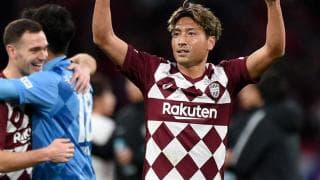 神戸FW田中順也がトレーニング中に負傷、左内転筋肉離れで全治約6週間