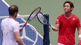  西岡「紙一重」 マレーに惜敗 