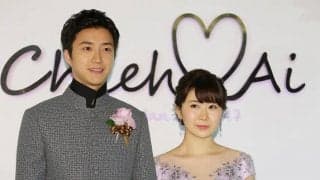 福原愛さん「あまりに濃かった4年間」 夫・江宏傑と結婚4周年祝う