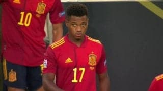 アンス・ファティが史上2番目の若さでスペイン代表デビュー