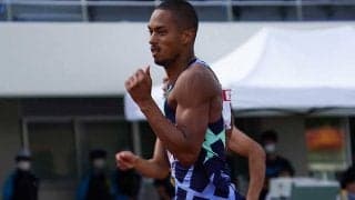 ケンブリッジ飛鳥が200m棄権　好調も左膝に痛みと張り「疲れもあるし無理しても…」