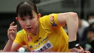早田ひな「ドライブがどこまで通用するか楽しみ」ドリームマッチで男女対決