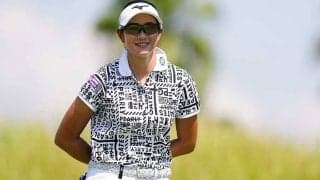 原英莉花、「68」の2打差5位発進　難コース攻略へ手応え「スコアよりどう攻めるか」