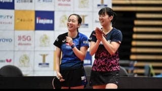石川佳純「張本選手にサーブが効かなかった」＜卓球オールスタードリームマッチ＞