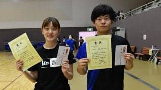 北海道の大学卓球界、有力新人選手がデビュー　第53回会長杯が開催