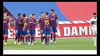 バルサがプレシーズン3連勝で開幕へ 前半2分グリーズマンのゴールが決勝点