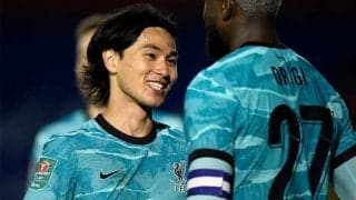 南野拓実の「最高のフィニッシュ」　右足一閃、鮮烈ミドルに現地興奮「本当に美しい」
