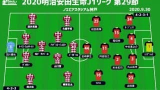 【J1注目プレビュー|第29節:神戸vs名古屋】初連勝の神戸が白星を積み上げるか、名古屋はアウェイ連敗ストップなるか