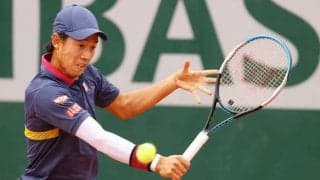【速報】錦織が第1セットを落とす。世界74位のトラバグリアとの全仏OP2回戦