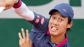  錦織、右肩「若干心配」 