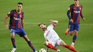 開幕3連勝を懸けたバルサvsセビージャは痛み分け…コウチーニョ復帰弾にラキティッチがカンプ・ノウ凱旋《ラ・リーガ》