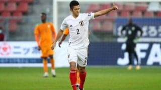 終了間際の植田の代表初弾で日本が強豪コートジボワールにシャットアウト勝利！《国際親善試合》