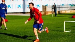 バルサのローテーションが危ぶまれる ２選手がブレイク明け最初のトレーニングを欠席