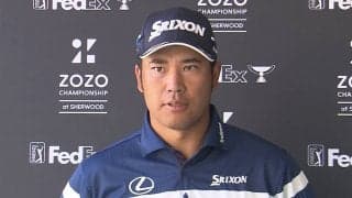 松山英樹、2日目はパッティング改善へ「週末を良い形で迎えられるように頑張りたい」
