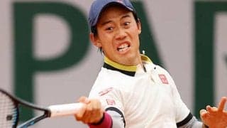  錦織37位へ後退 26日付世界ランク 