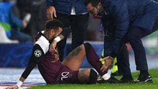 PSG ケーンの2得点でCL初勝利、ネイマールは前半に負傷交代...