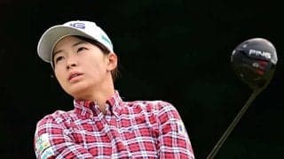 渋野日向子、国内復帰第1Rはイーブンパー32位　後半失速も2度目のホールインワン達成