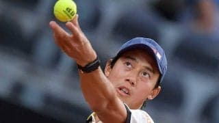 錦織が大喜び「Yesss!」　最新モデルの“大坂なおみシューズ”を披露「Thank you!!」