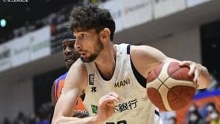 宇都宮が新潟に敵地で2連勝…ロシターの17得点を筆頭に出場した11選手全員で得点を重ね勝利