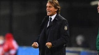 若手に助けられたイタリア代表、コロナ感染のマンチーニ監督が自宅からファイナルズ進出を喜ぶ「彼らにもプレーする機会を与えなければ」