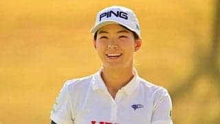 渋野日向子、4位好発進も同組後輩を大絶賛「歯が立たない。勉強になりました」