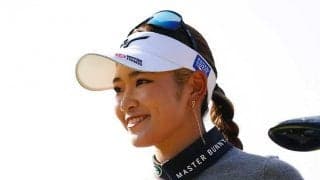 原英莉花、メジャー2連勝へ単独首位　渋野日向子と同組対決へ「最終戦で気合が入る」
