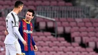 メッシがロナウドに降参！？CR7姉の“膝立ちイラスト”投稿が話題