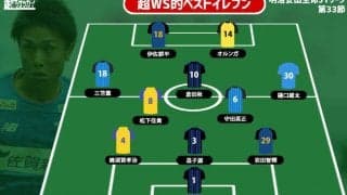 【超WS選定週間ベストイレブン/J1第33節】入籍直後の樋口雄太がプロ初ゴール! 2位確定のG大阪から最多3名選出