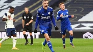 ヴァーディ2点に絡んだレスターがスパーズ撃破で2位浮上! スパーズは今季初連敗で3戦未勝利…《プレミアリーグ》