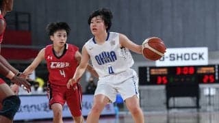 桜花学園が28度目の決勝へ…高知中央を相手に主将・江村優有が31得点／ウインターカップ女子準決勝
