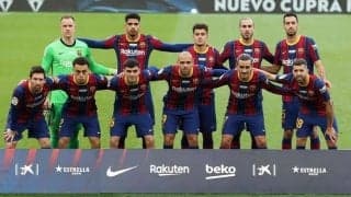 バルサに“正念場” 苦手なアウェイ戦が最大6連戦に
