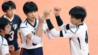 【春高バレー】双子の深沢姉妹が躍動…就実、強豪対決を制す