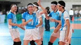 【春高バレー・長野】松本国際と東京都市大塩尻、快勝で３回戦へ